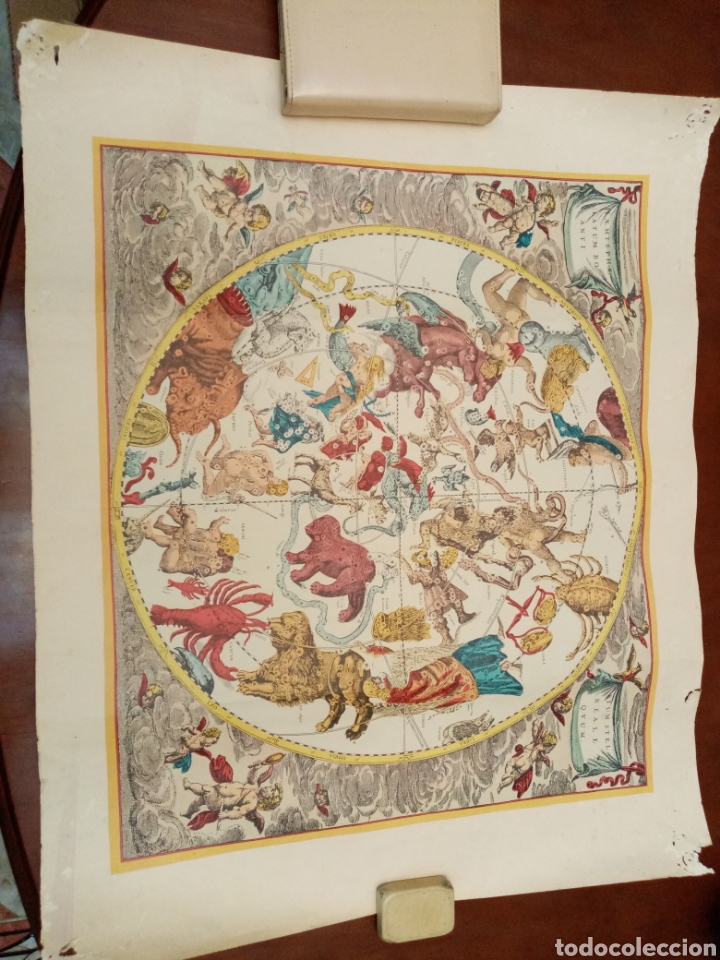 Antig&uuml;edades: De la colecci&oacute;n de mapas astron&oacute;micos armon&iacute;a macrocosmica