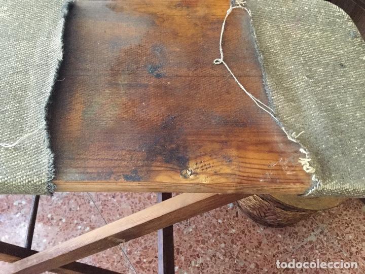 Antig&uuml;edades: ANTIGUA TABLA DE PLANCHAR DE MADERA - Foto 5