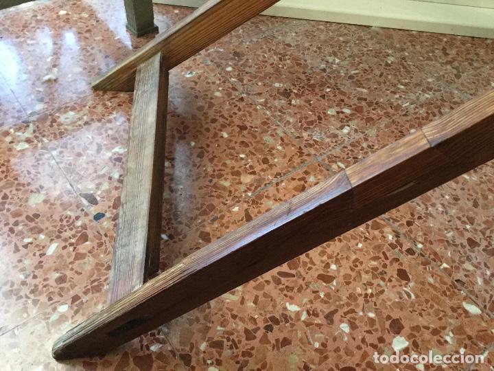 Antig&uuml;edades: ANTIGUA TABLA DE PLANCHAR DE MADERA - Foto 6