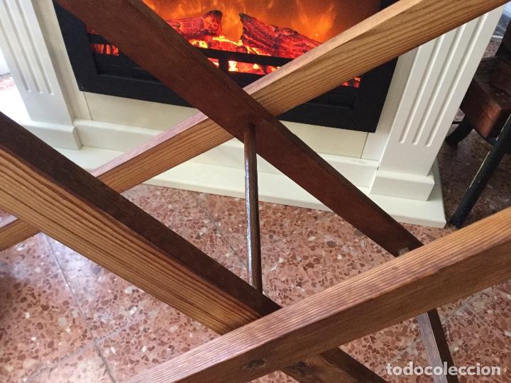 Antig&uuml;edades: ANTIGUA TABLA DE PLANCHAR DE MADERA - Foto 7