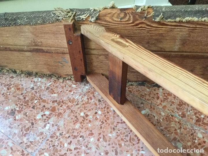 Antig&uuml;edades: ANTIGUA TABLA DE PLANCHAR DE MADERA - Foto 12