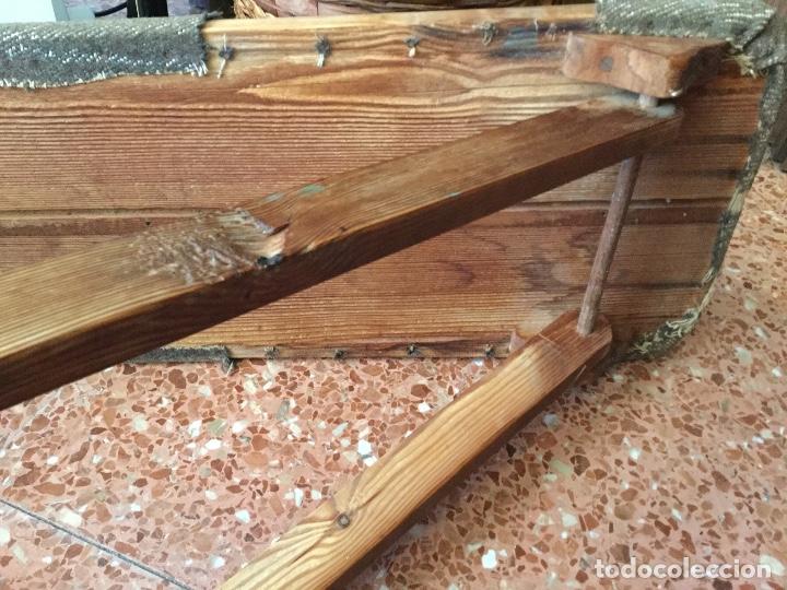 Antig&uuml;edades: ANTIGUA TABLA DE PLANCHAR DE MADERA - Foto 13