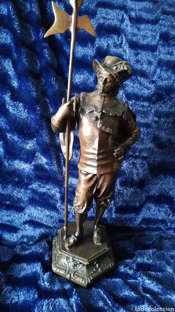 Antig&uuml;edades: lanceros de bronce grandes - Foto 2