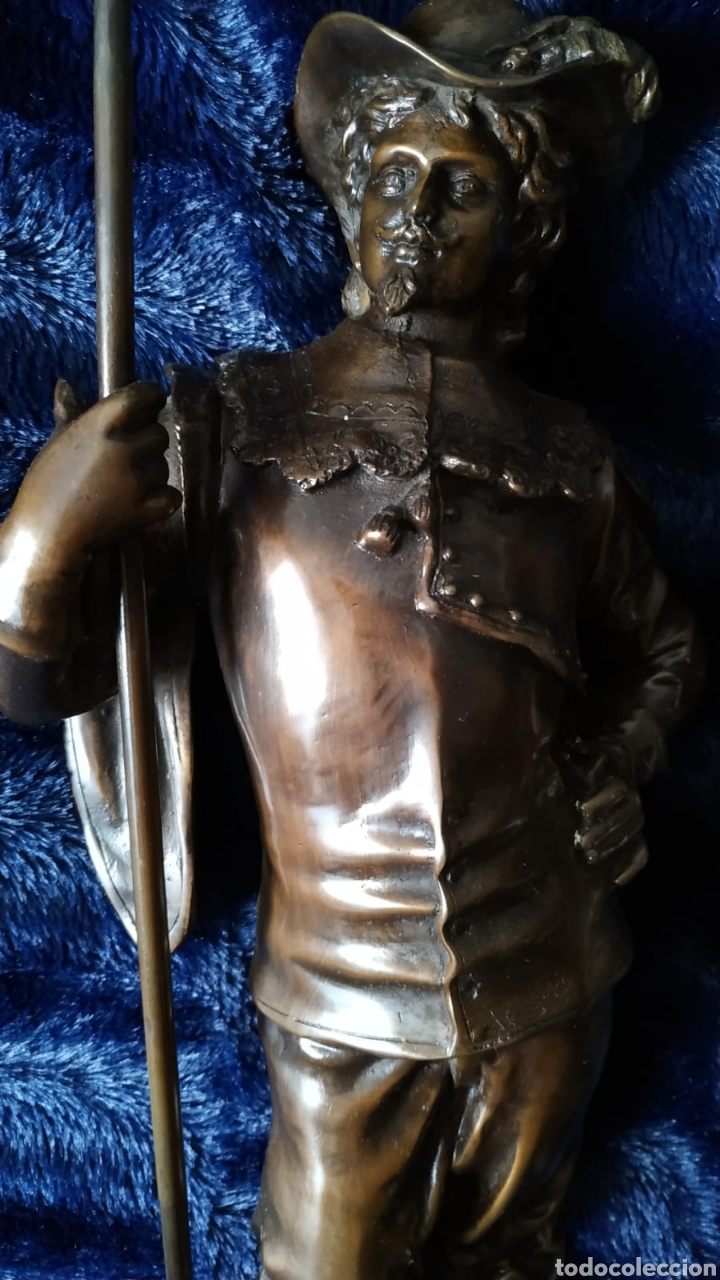 Antig&uuml;edades: lanceros de bronce grandes - Foto 3