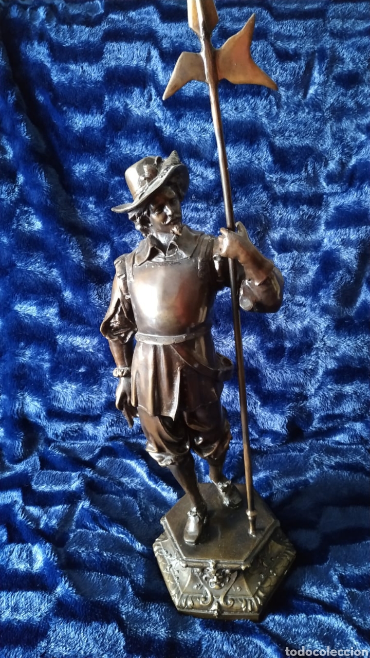 Antig&uuml;edades: lanceros de bronce grandes - Foto 5