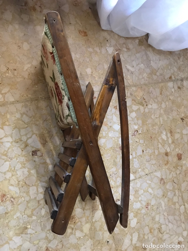 Antig&uuml;edades: Sillas antigua de misa . - Foto 18