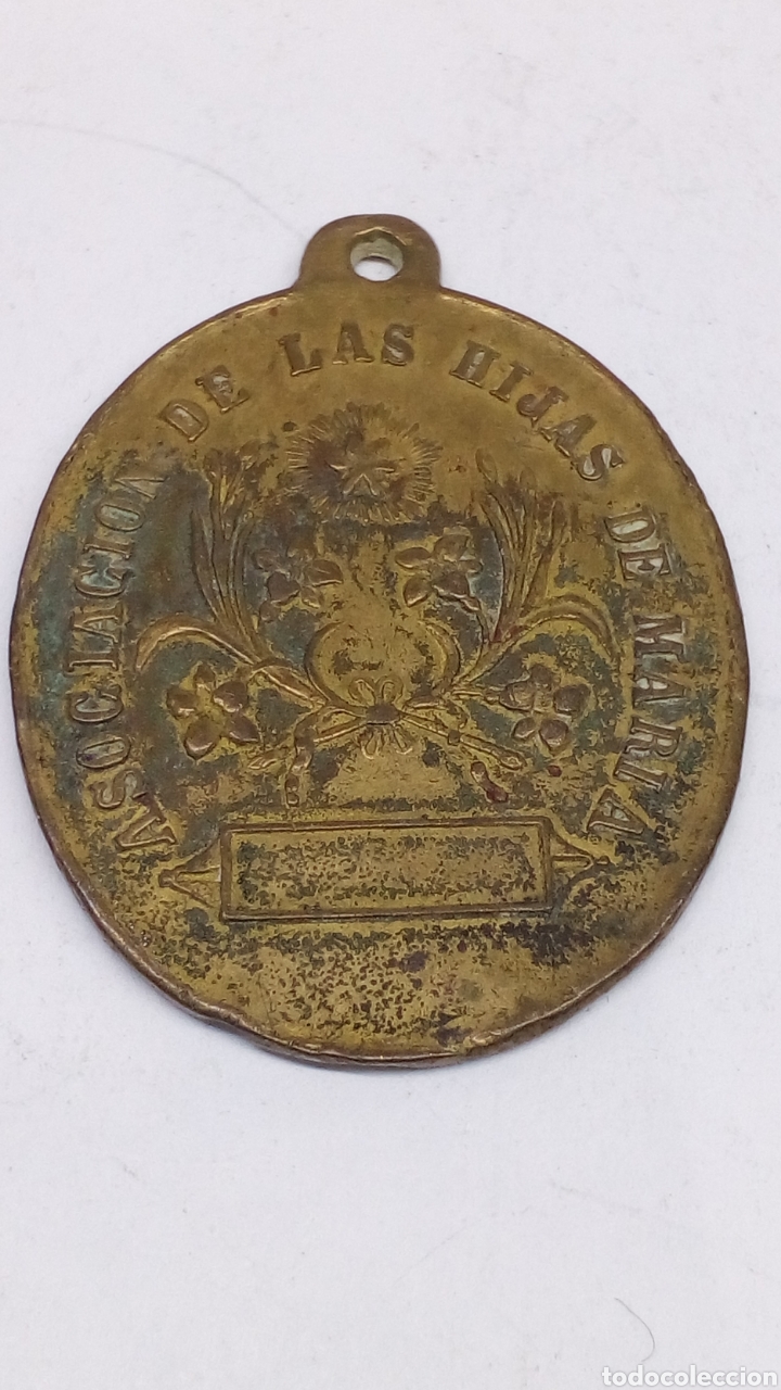 Antig&uuml;edades: Medalla religiosa - Foto 2