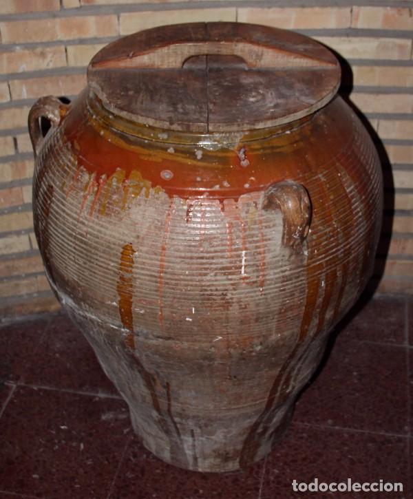 Antig&uuml;edades: Antigua Tinaja 85cm. &oslash;60cm. - Foto 1
