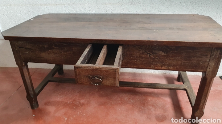 Antig&uuml;edades: Gran mesa de cocina. - Foto 4