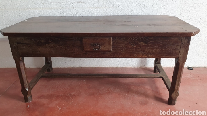 Antig&uuml;edades: Gran mesa de cocina. - Foto 7