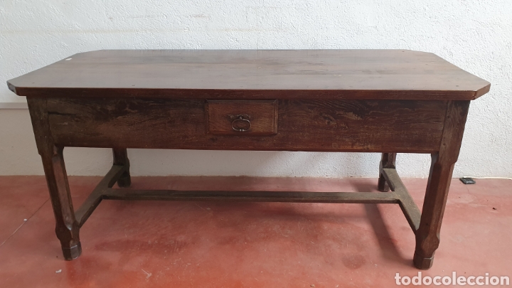 Antig&uuml;edades: Gran mesa de cocina. - Foto 1