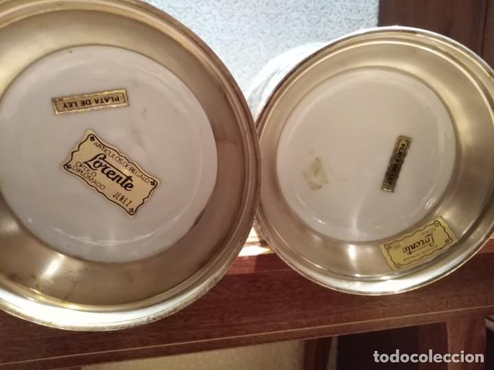 Antig&uuml;edades: Jarrones de porcelana y plata de ley contrastada. - Foto 3