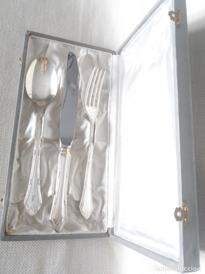 Antig&uuml;edades: CUBIERTO PLATA SELLADA MENESES - Foto 3