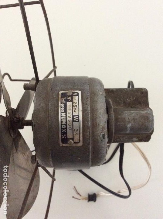 Antig&uuml;edades: VENTILADOR NUMAX S.A.. BASCULANTE. - Foto 4