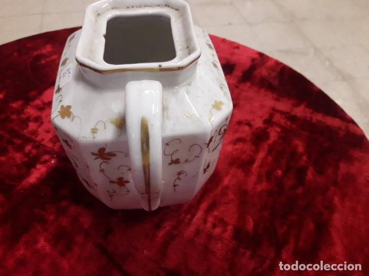 Antig&uuml;edades: Tetera porcelana - Foto 2