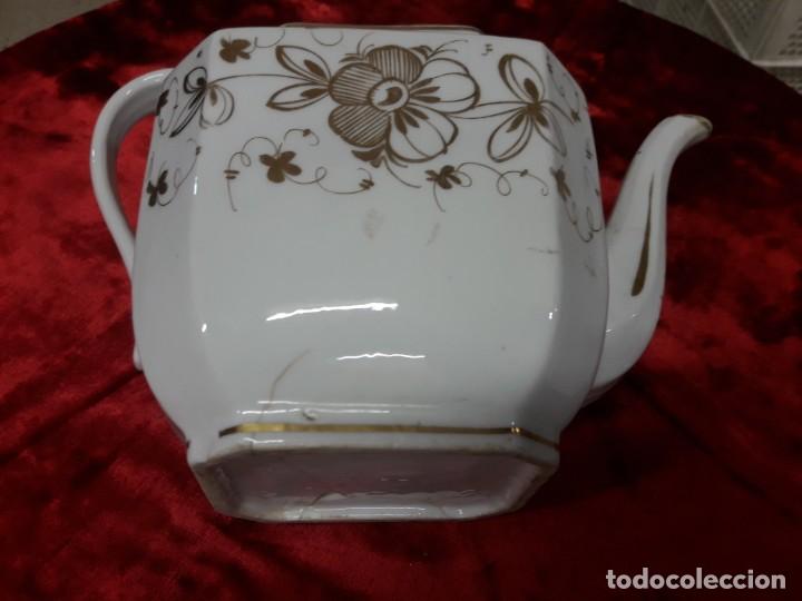Antig&uuml;edades: Tetera porcelana - Foto 3
