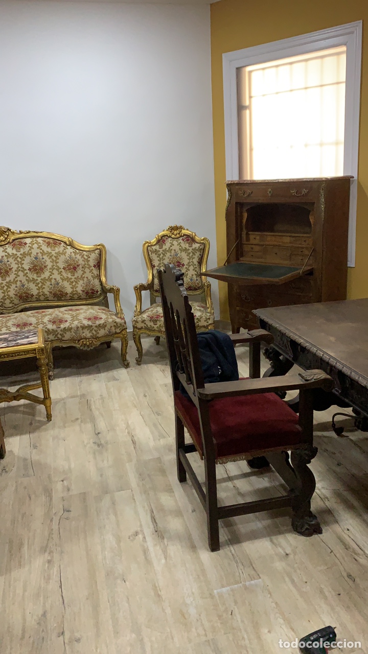 Antig&uuml;edades: Secreter abattant - Foto 3