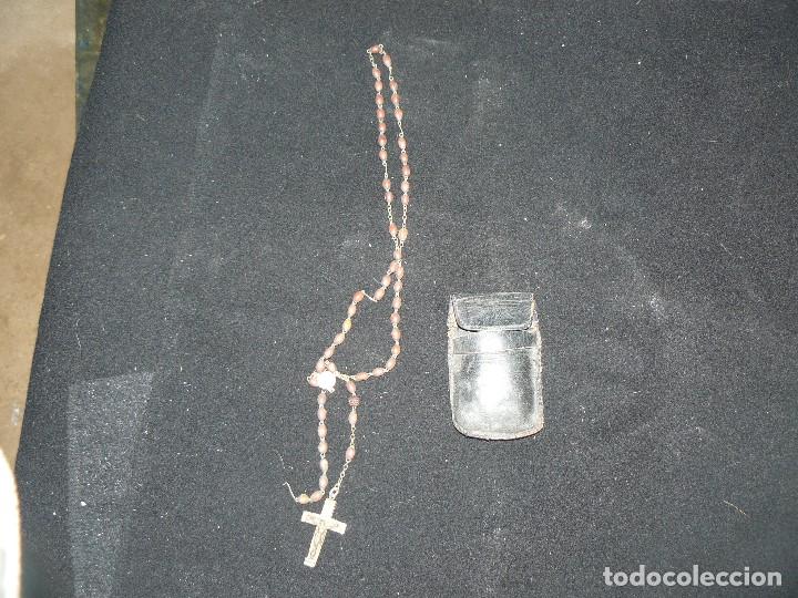 Antig&uuml;edades: ANTIGUA FUNDA PARA ROSARIO - Foto 1