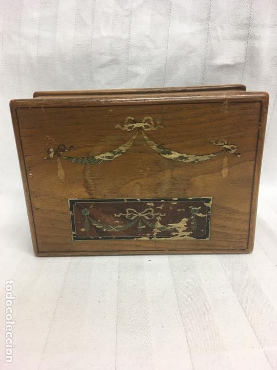 Antig&uuml;edades: Caja joyero c. 1900 inglesa - Foto 11