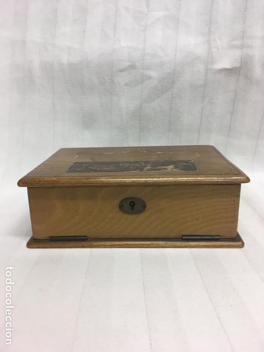 Antig&uuml;edades: Caja joyero c. 1900 inglesa - Foto 1