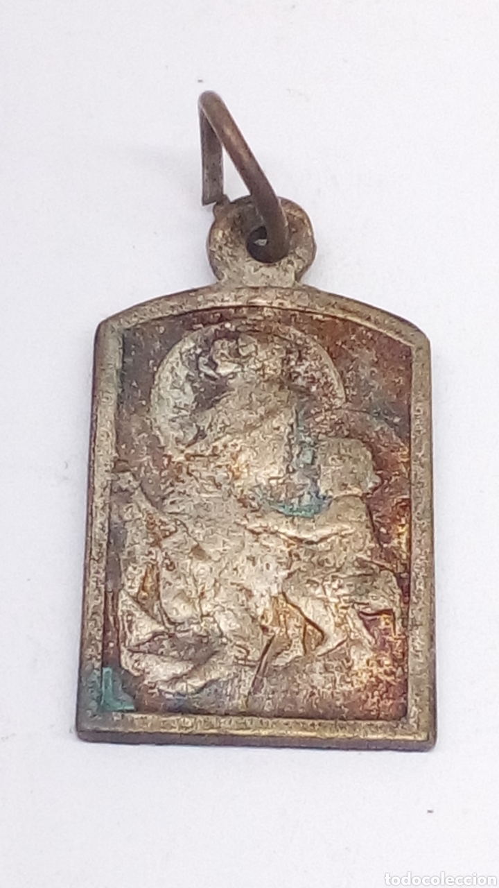 Antig&uuml;edades: Medalla de plata Religioso - Foto 1