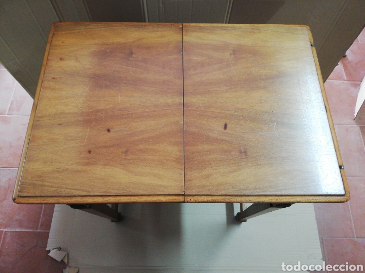 Antig&uuml;edades: M&aacute;quina de coser singer mueble - Foto 2