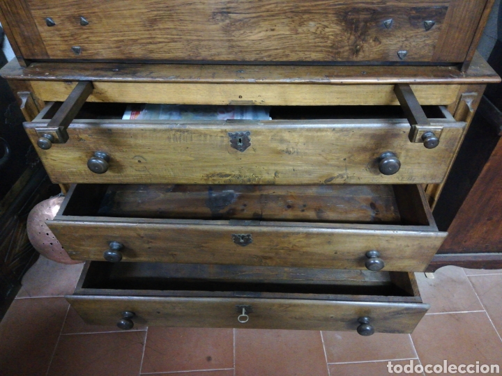 Antig&uuml;edades: Bargue&ntilde;o S. XVIII restaurado - Foto 2