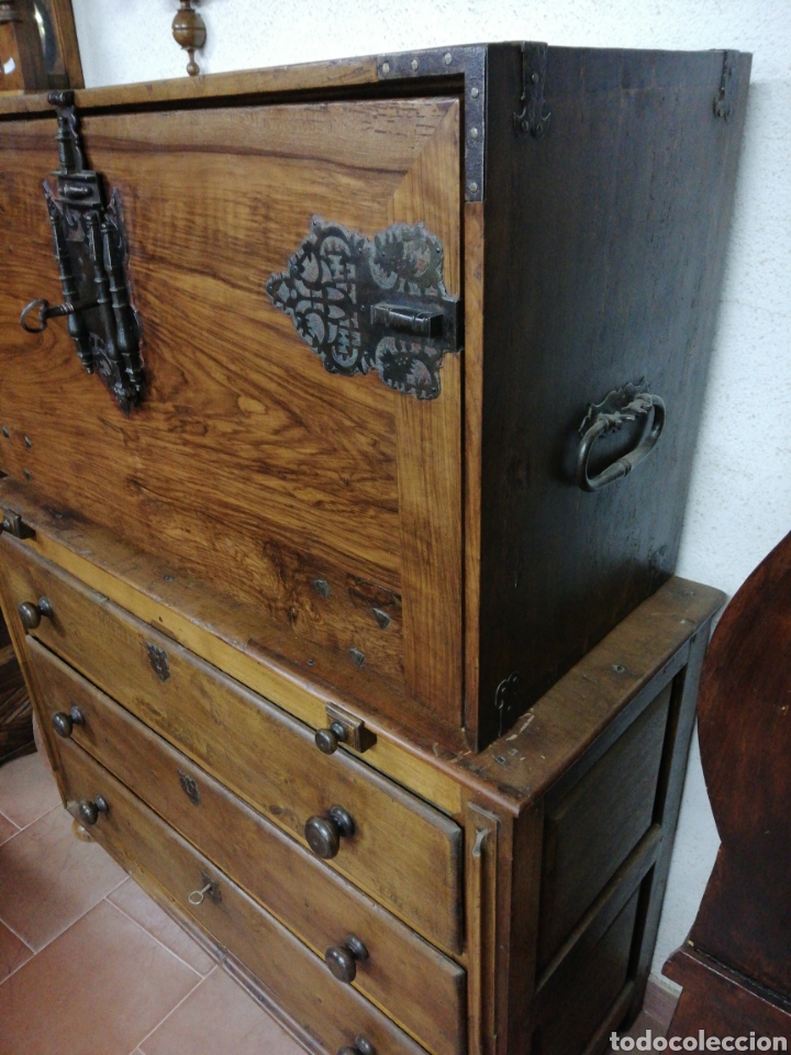 Antig&uuml;edades: Bargue&ntilde;o S. XVIII restaurado - Foto 4