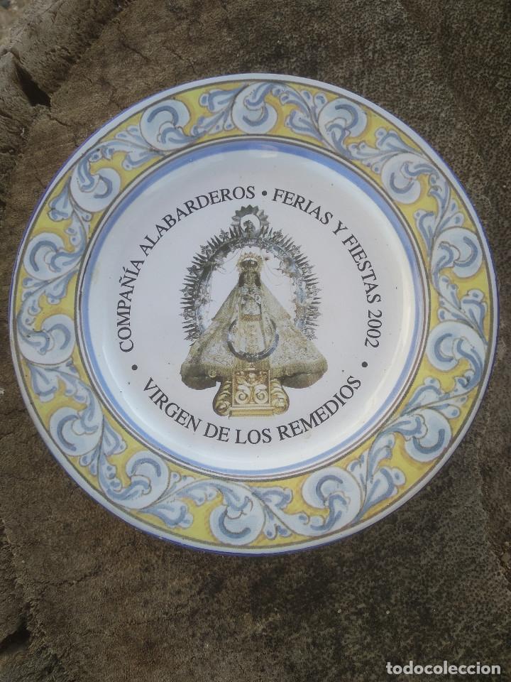 Antig&uuml;edades: PLATO VIRGEN DE LOS REMEDIOS - Foto 1