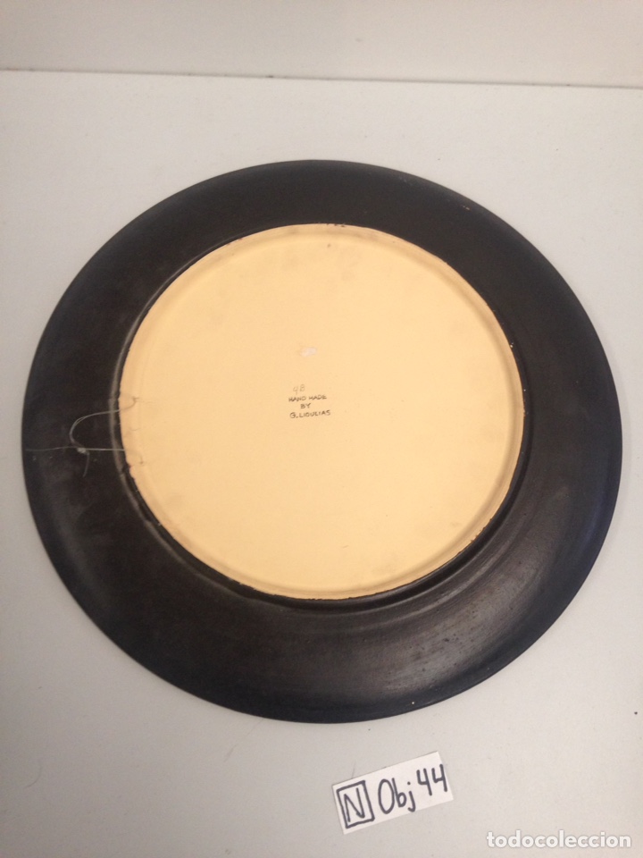 Antig&uuml;edades: Plato firmado - Foto 2