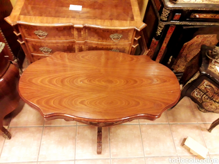 Antig&uuml;edades: MESA ESTILO ISABELINO - Foto 2
