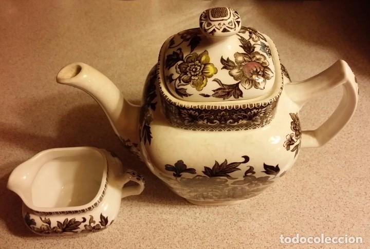Antiguidades: CAFETERA O TETERA INGLESA WOOD & SONS MAS LECHERA
