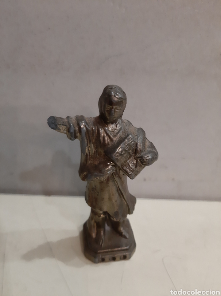 Antig&uuml;edades: Santa metal vintage - Foto 1