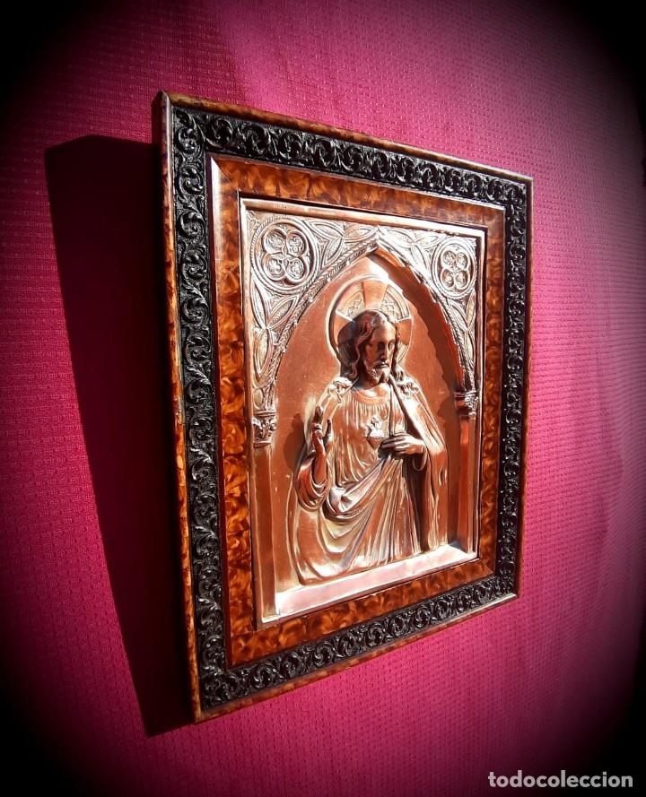 Antig&uuml;edades: Cuadro antig&uuml;o eclesi&aacute;stico - Foto 1