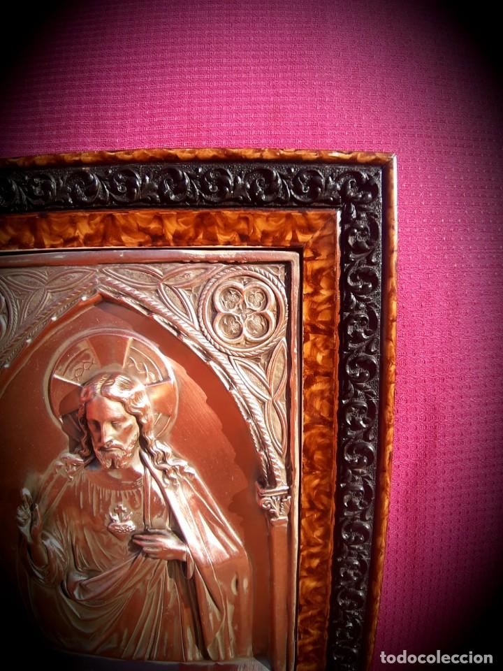 Antig&uuml;edades: Cuadro antig&uuml;o eclesi&aacute;stico - Foto 2