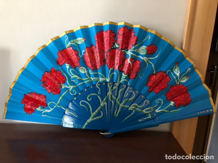 Antig&uuml;edades: Peric&oacute;n azul pintado a mano. - Foto 1
