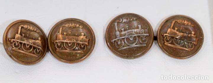 Antig&uuml;edades: PAREJA DE GEMELOS DE FERROVIARIO - Foto 13