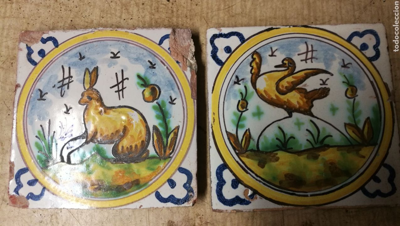Antig&uuml;edades: ANTIGUOS AZULEJOS DE TRIANA - Foto 1