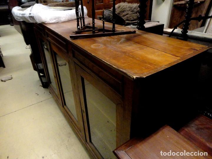 Antig&uuml;edades: Aparador rustico antiguo en roble - Foto 7