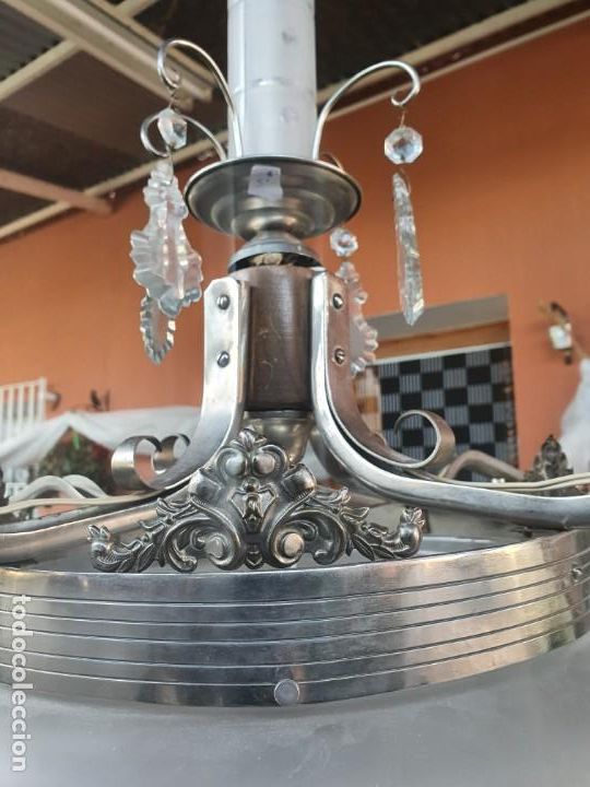Antig&uuml;edades: Antigua l&aacute;mpara - Foto 5