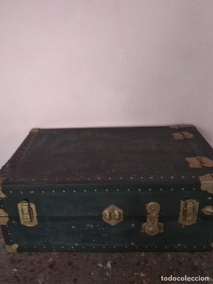 Antig&uuml;edades: Ba&uacute;l antiguo exercio - Foto 1