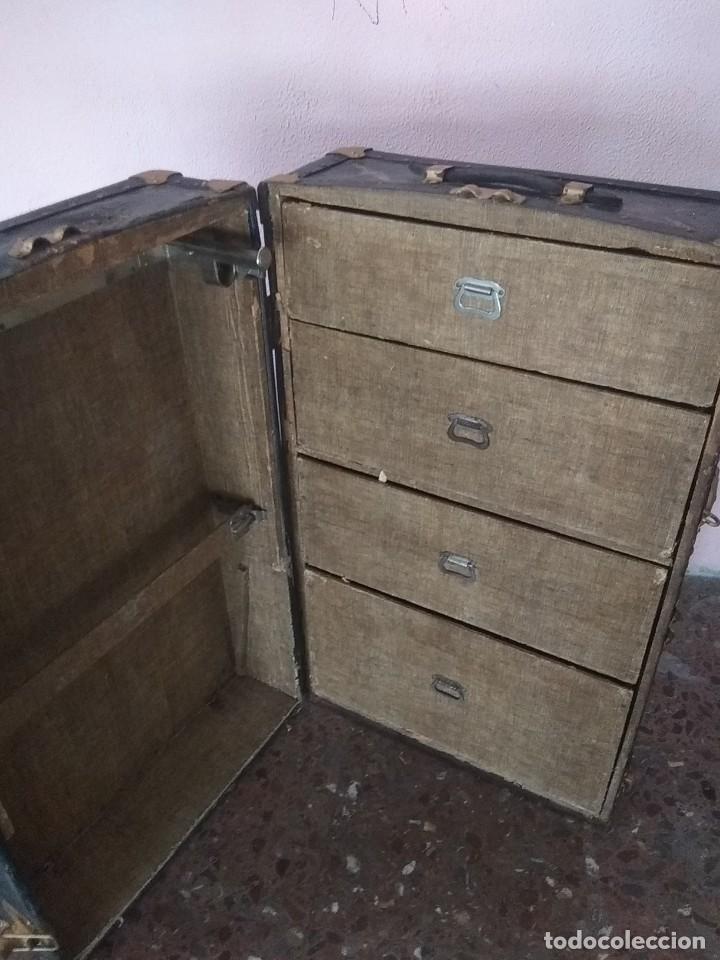 Antig&uuml;edades: Ba&uacute;l antiguo exercio - Foto 6