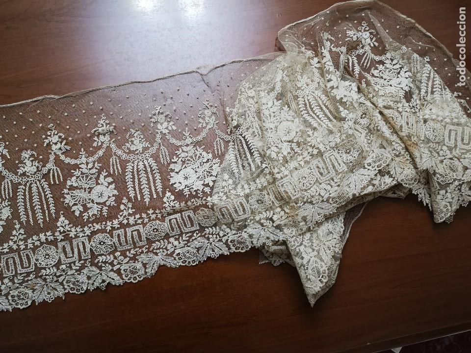 Antig&uuml;edades: Encaje antiguo - Foto 2