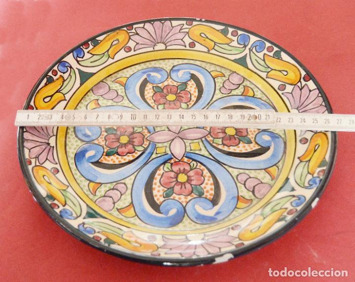 Antig&uuml;edades: PLATO - MONTESINOS - 27 CM - Foto 2