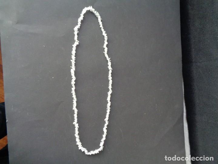 Antig&uuml;edades: COLLAR LARGO DE CRISTAL TRANSPARENTE - Foto 1
