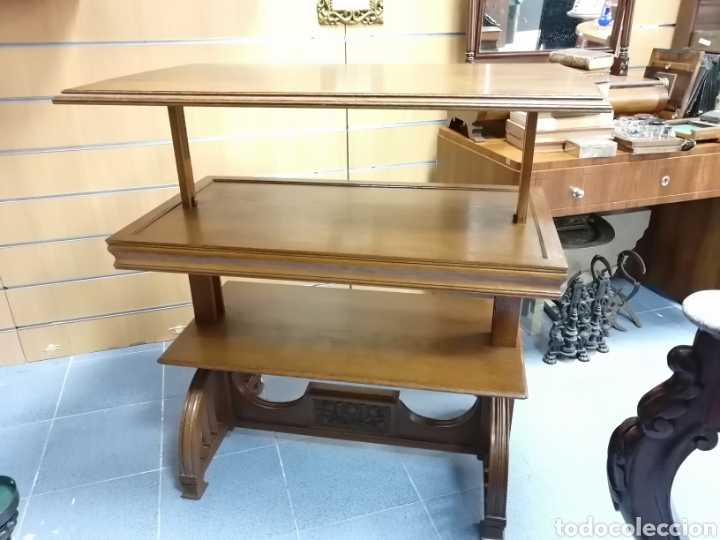 Antig&uuml;edades: Mesa plegable francesa Mercier Freres - Foto 1