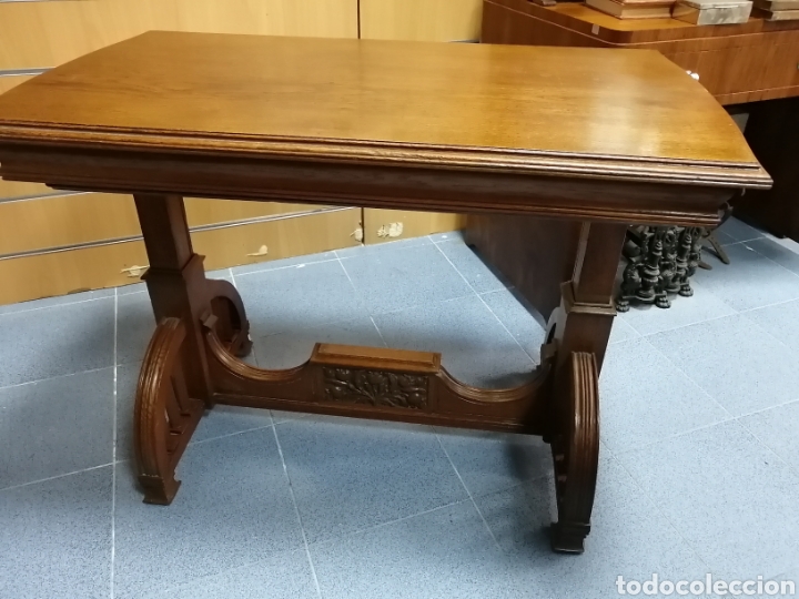 Antig&uuml;edades: Mesa plegable francesa Mercier Freres - Foto 2