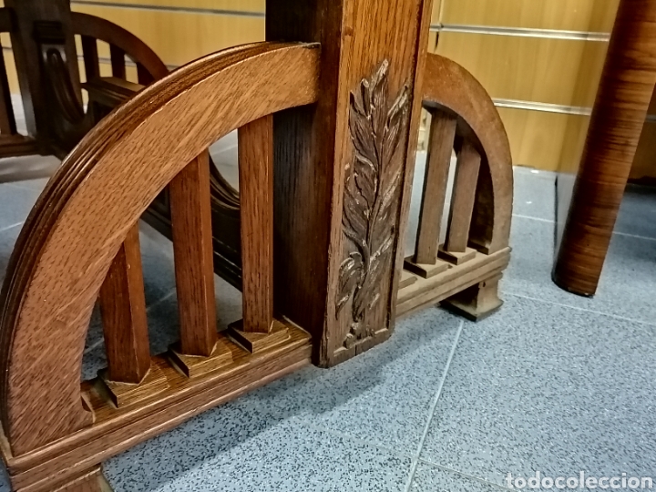 Antig&uuml;edades: Mesa plegable francesa Mercier Freres - Foto 5