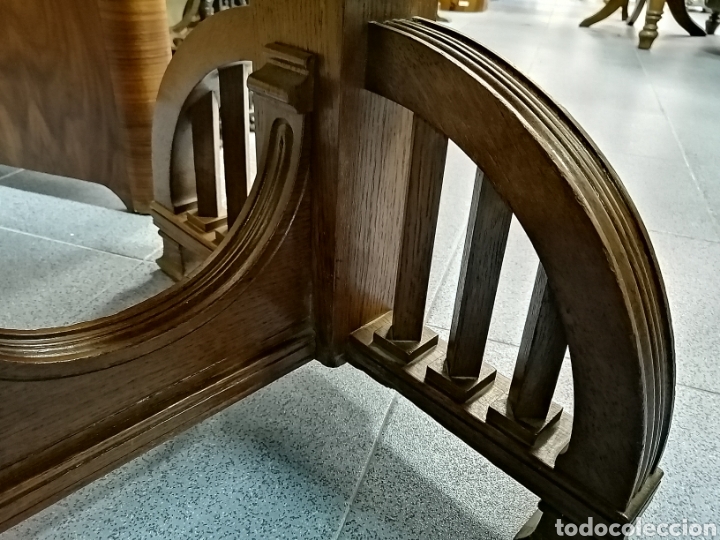 Antig&uuml;edades: Mesa plegable francesa Mercier Freres - Foto 7