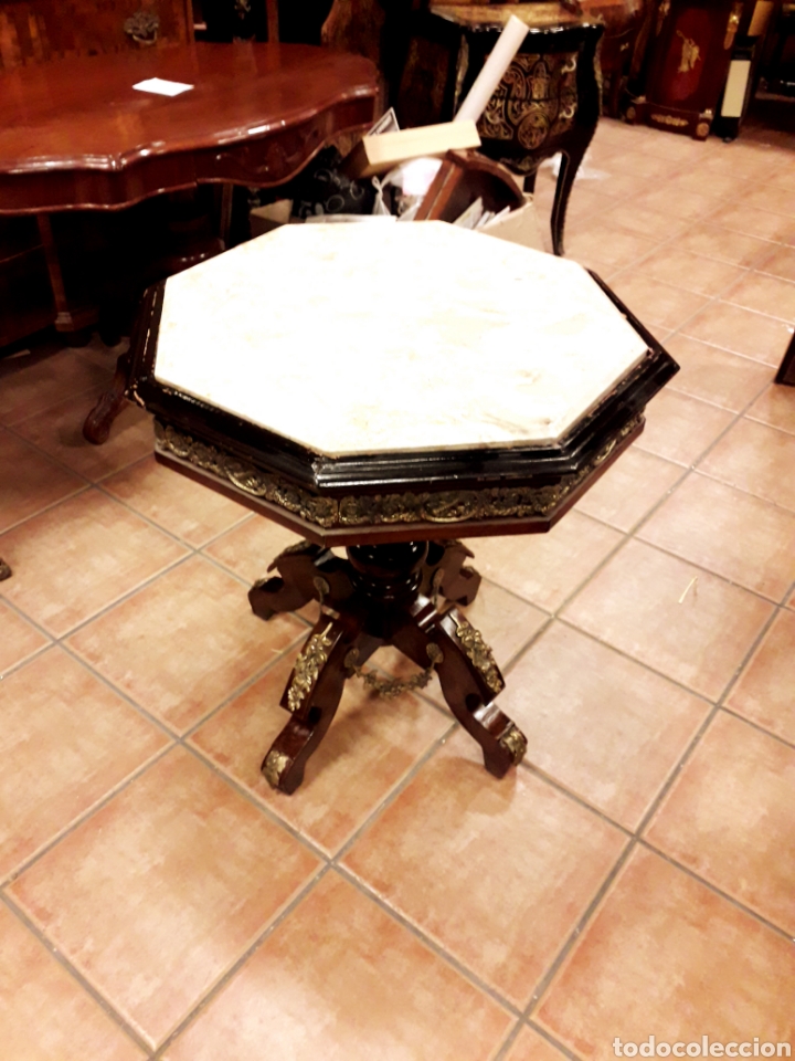 Antig&uuml;edades: MESA ESTILO IMPERIO - Foto 1